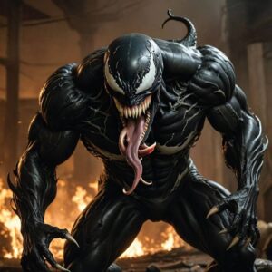 Venom, a thrilling action-packed story of a man bonded with an alien symbiote, gaining extraordinary powers while facing intense challenges