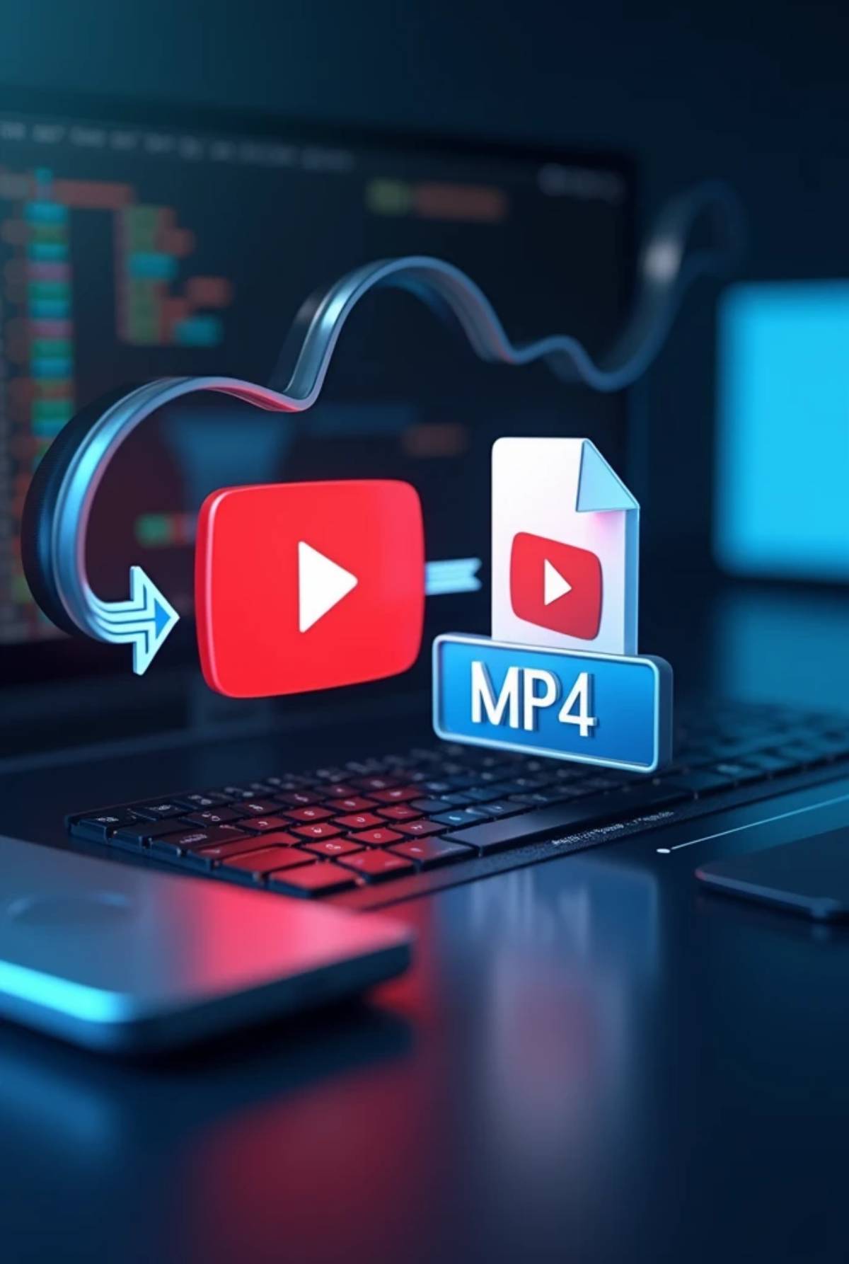 Converting YouTube videos to MP4 format easily with different tools.