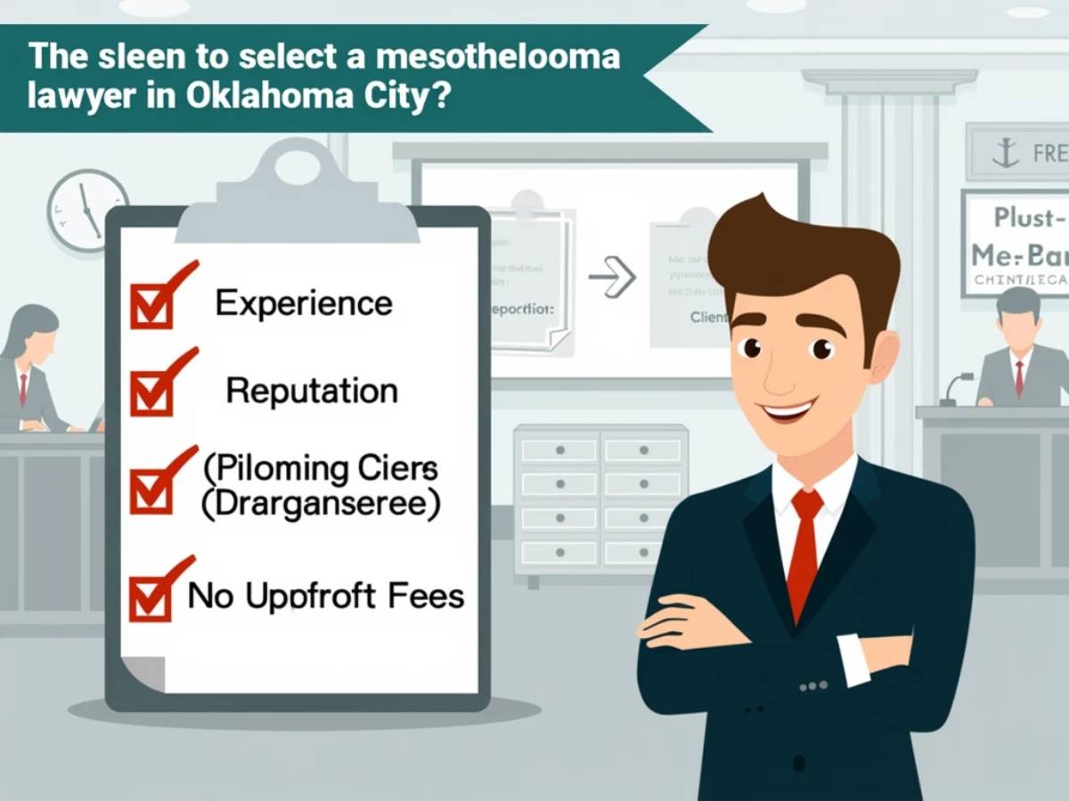 "Guide to choosing the best mesothelioma lawyer in Oklahoma City."