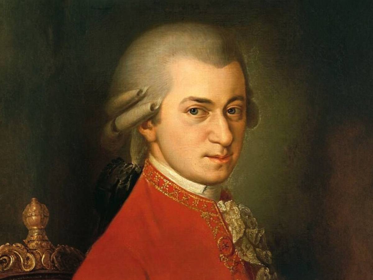 Portrait of Wolfgang Amadeus Mozart, a classical composer known for his timeless music.